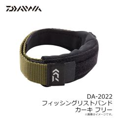 ダイワ　DA-2022 フィッシングリストバンド カーキ フリー
