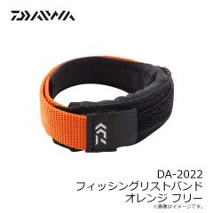ダイワ　DA-2022 フィッシングリストバンド オレンジ フリー