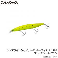 ショアラインシャイナーZ バーティス R 140F マットチャートイワシ
