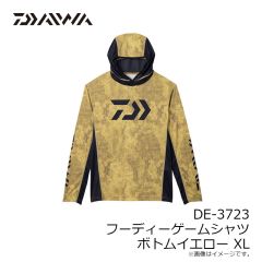 ダイワ　DE-3723 フーディーゲームシャツ ボトムイエロー XL