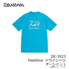 ダイワ　DE-3923 FeelAlive.ドライシャツ オーシャン L