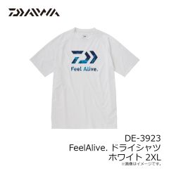 ダイワ　DE-3923 FeelAlive.ドライシャツ ホワイト 2XL