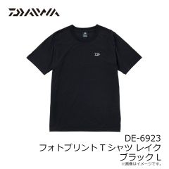 ダイワ　DE-6923 フォトプリントTシャツ レイク アッシュオリーブ M