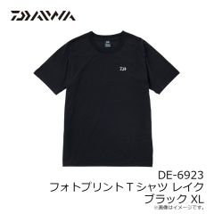 ダイワ　DE-6923 フォトプリントTシャツ レイク アッシュオリーブ M