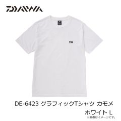 ダイワ　DE-6123 グラフィックTシャツ サラシ スモークイエロー 2XL