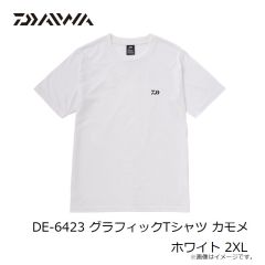 ダイワ　DE-6123 グラフィックTシャツ サラシ スモークイエロー 2XL