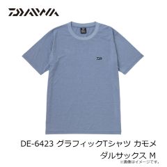 ダイワ　DE-6423 グラフィックTシャツ カモメ ダルサックス M