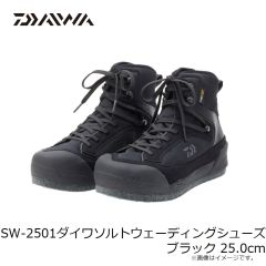 ダイワ　SW-2501 ダイワソルトウェーディングシューズ ブラック 25.0cm