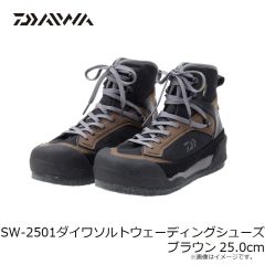 ダイワ　SW-2501 ダイワソルトウェーディングシューズ ブラウン 25.0cm