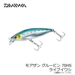 ダイワ　モアザン グルービン 70HS ライブイワシ