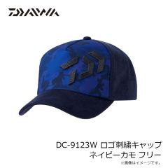 ダイワ　DC-9123W ロゴ刺繍キャップ ネイビーカモ フリー