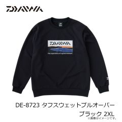 ダイワ　DE-8723 タフスウェットプルオーバー ブラック 2XL