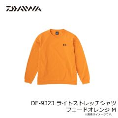 ダイワ　DE-9323 ライトストレッチシャツ フェードオレンジ M
