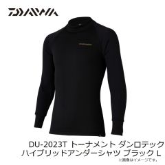 ダイワ　DU-2023T トーナメント ダンロテックハイブリッドアンダーシャツ ブラック L