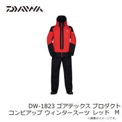 ダイワ　DW-1823 ゴアテックス プロダクト コンビアップ ウィンタースーツ レッド M