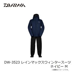 ダイワ　DW-3523 レインマックスウィンタースーツ ネイビー M