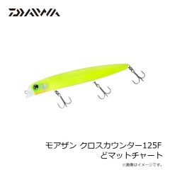 ダイワ　モアザン クロスカウンター125F どマットチャート