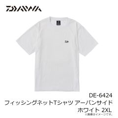 ダイワ　DE-6424 フィッシングネットTシャツ アーバンサイド ホワイト 2XL