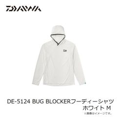 ダイワ　DE-5124 BUG BLOCKERフーディーシャツ ホワイト M