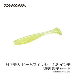 ダイワ　月下美人 ビームフィッシュ 1.8インチ 復刻 淡チャート