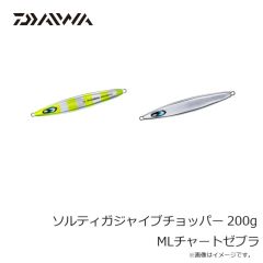 ダイワ　ソルティガジャイブチョッパー 180g MLアカキンゼブラ