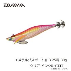 ダイワ　エメラルダスボート2 3.25号-30g クリア-ピンク&イエロー