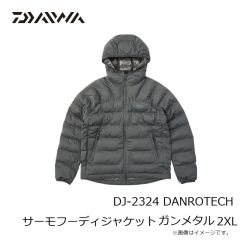 ダイワ　DJ-2324 DANROTECH サーモフーディジャケット ガンメタル 2XL