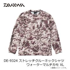 ダイワ　DE-9324 ストレッチクルーネックシャツ ウォーターマルチカモ M