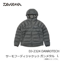 ダイワ　DJ-2324 DANROTECH サーモフーディジャケット ガンメタル L