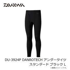 ダイワ　DU-3924P DANROTECH アンダータイツ スタンダード ブラック L