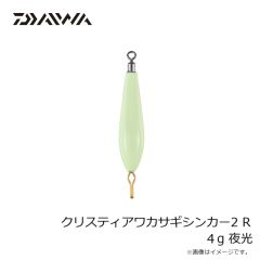 ダイワ　クリスティアワカサギシンカー2 R 4g 夜光