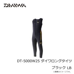 ダイワ　DT-5000W25 ダイワロングタイツ ブラック MA