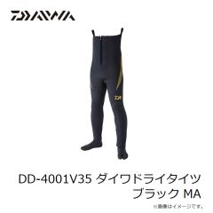 ダイワ　DD-4001V35 ダイワドライタイツ ブラック MA