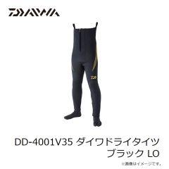 ダイワ　DD-4001V35 ダイワドライタイツ ブラック LO