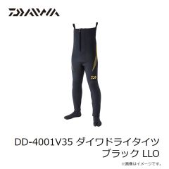 ダイワ　DD-4001V35 ダイワドライタイツ ブラック LLO
