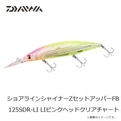 ダイワ　ショアラインシャイナーZセットアッパーFB 125SDR-LI LIカタクチレッドベリー