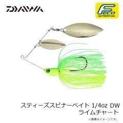 ダイワ　スティーズスピナーベイト 1/4oz DW ライムチャート