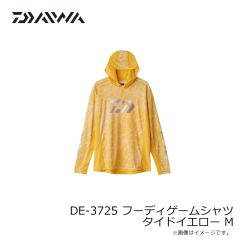ダイワ　DE-3725 フーディゲームシャツ タイドイエロー M