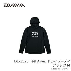 ダイワ　DE-3525 Feel Alive. ドライフーディ ブラック M