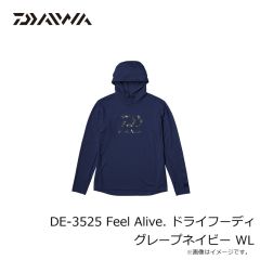 ダイワ　DE-3525 Feel Alive. ドライフーディ グレープネイビー WL