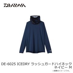 ダイワ　DE-6025 ICEDRY ラッシュガードハイネック ネイビー M