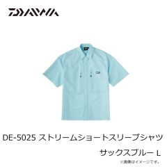 ダイワ　DE-5025 ストリームショートスリーブシャツ サックスブルー L