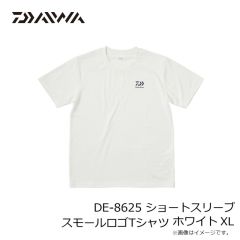 ダイワ　DE-8625 ショートスリーブ スモールロゴTシャツ ホワイト XL
