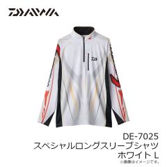 ダイワ　DE-7625 ショートスリーブ ハーフジップシャツ レッド M