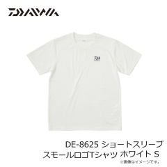 ダイワ　DE-8625 ショートスリーブ スモールロゴTシャツ ホワイト S