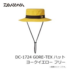 ダイワ　DC-1724 GORE-TEX ハット ヨークイエロー フリー