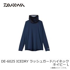 ダイワ　DE-6025 ICEDRY ラッシュガードハイネック ネイビー L