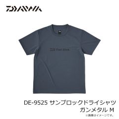 ダイワ　DE-9525 サンブロックドライシャツ ガンメタル M