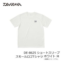 ダイワ　DE-8625 ショートスリーブ スモールロゴTシャツ ホワイト M