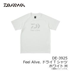 ダイワ　DE-3925 Feel Alive. ドライTシャツ ホワイト M